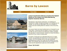 Tablet Screenshot of barnsbylawson.com